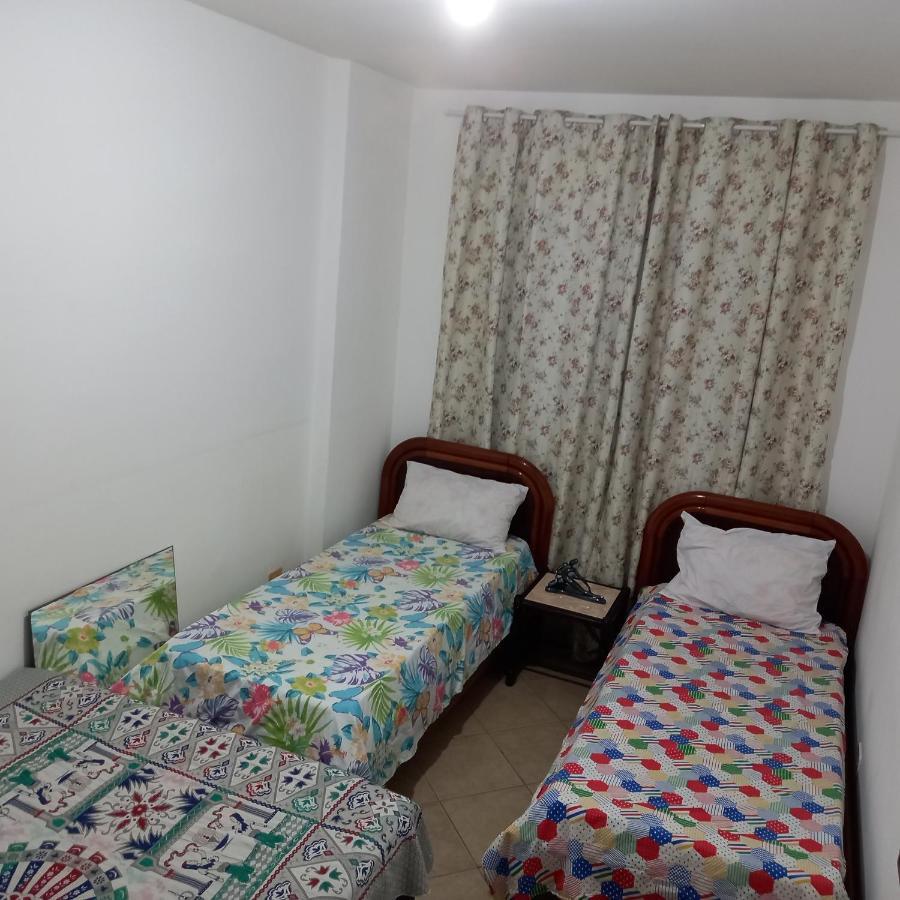 Otimo Apartamento Condominio Frente A Praia Монгагуа Экстерьер фото