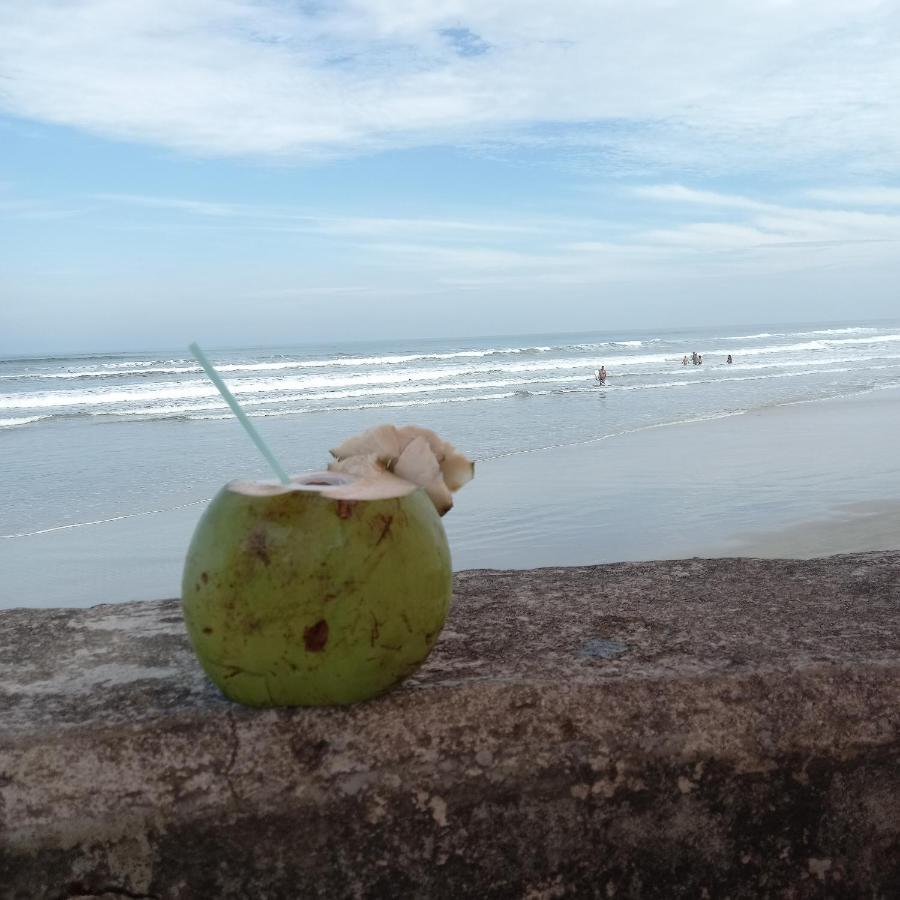 Otimo Apartamento Condominio Frente A Praia Монгагуа Экстерьер фото